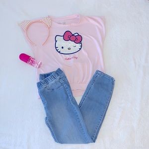 Hello kitty Shirt & Jean Leggings